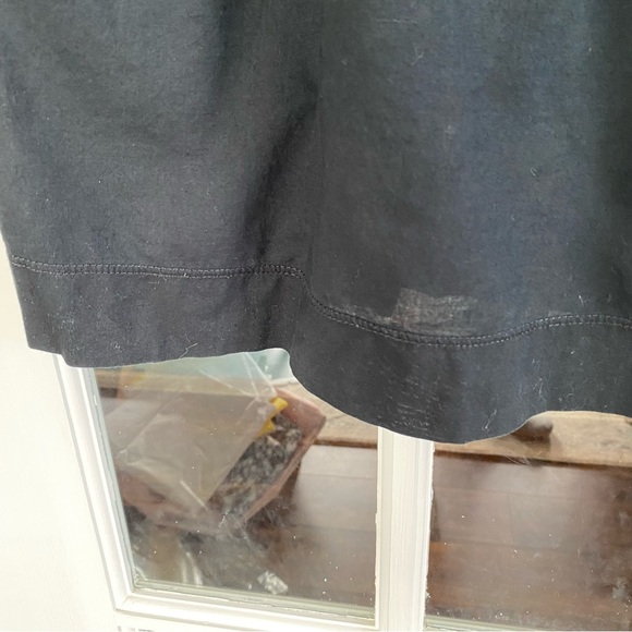 Gap Maternity Dress Cotton Medium Black - Picture 3 of 13